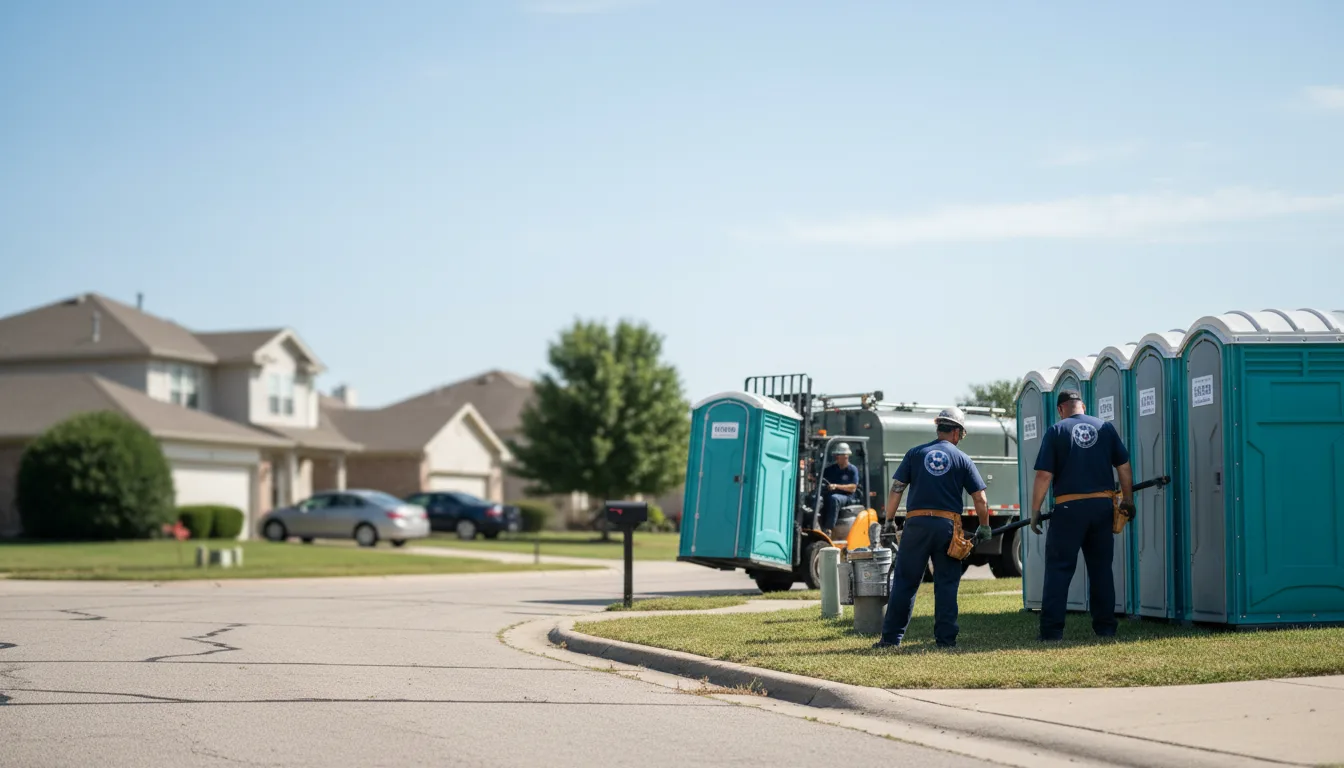 Porta Potty Rental in Orlando, OK near me